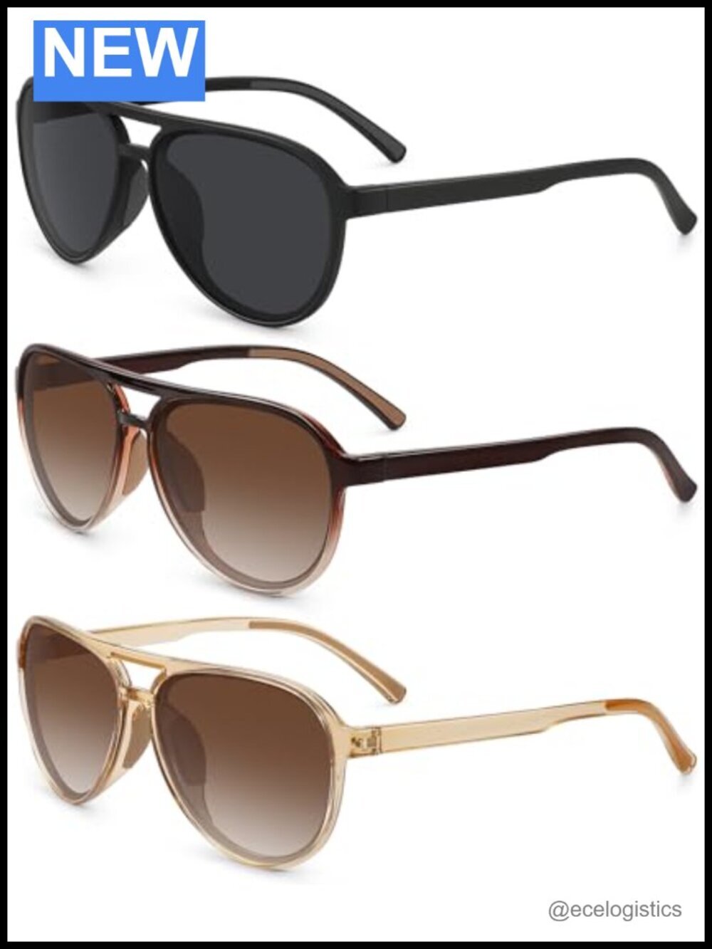 Polarized Aviator Sunglasses UV400 Classic Retro Sports Men Women